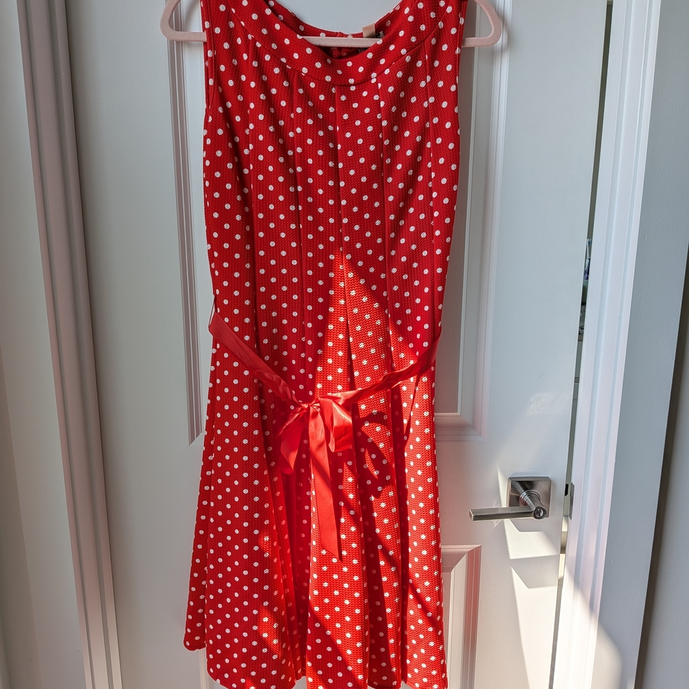 Red Polka Dot Dress